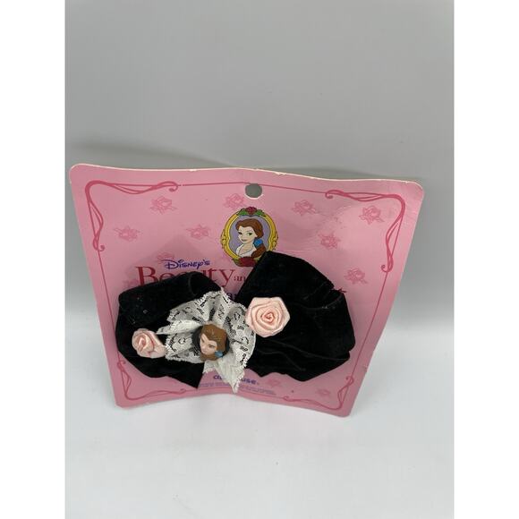Vintage 90s Disney Beauty and the Beast Hair Clip Collectible NEW - Picture 3 of 9